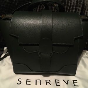 Senreve Mini Maestra leather satchel